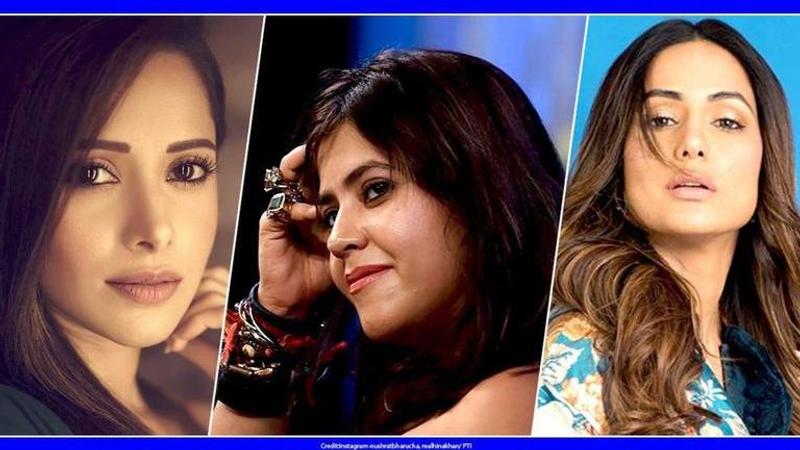 Nushrat Bharucha, Hina Khan extend sweet b'day wishes to Ekta Kapoor with throwback pics