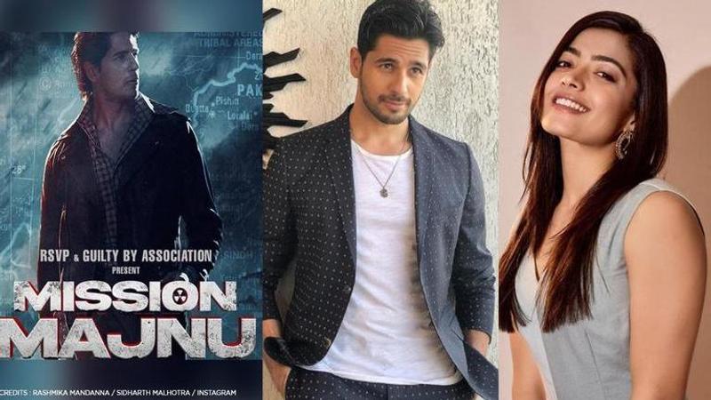 'Mission Majnu': Rashmika Mandanna shares her happiness of teaming with Sidharth Malhotra