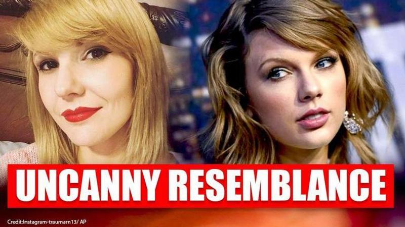 Taylor Swift's lookalike, Ashley goes viral for her striking resemblance