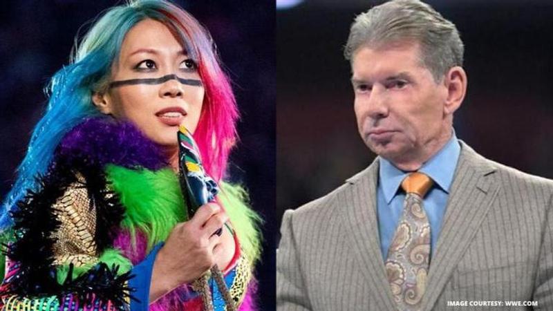 vince mcmahon and Asuka