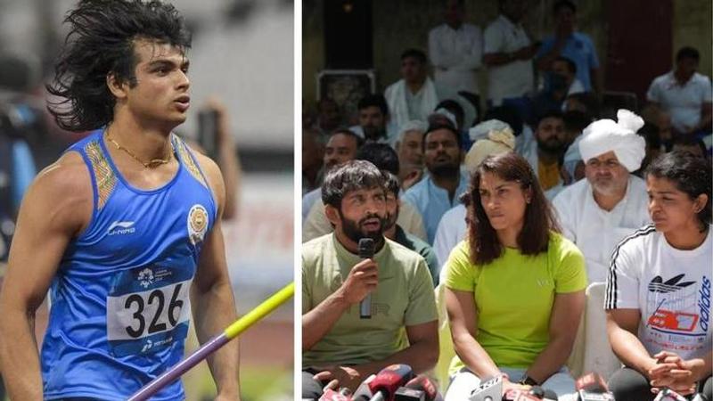 Neeraj Chopra tweets in support of protesting wrestlers; 'Authorities must take action'