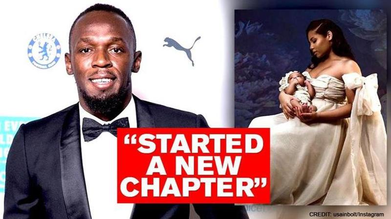 Usain Bolt drops 1st pic of daughter to wish partner on birthday, reveals interesting name