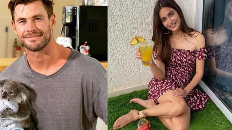 chris hemsworth and kriti kharbanda