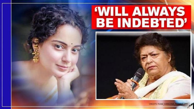 Kangana Ranaut mourns Saroj Khan's death, calls her 'rare artist & an exceptional Guru'